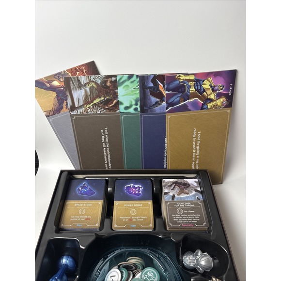MARVEL VILLAINOUS: INFINITE POWER Board Game! Box Has Been open. - Picture 4 of 11
